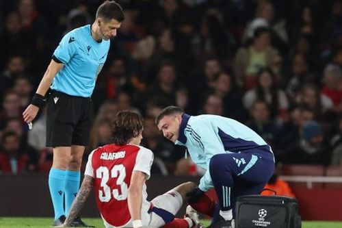 Arsenal tiếp tục bị chấn thương càn quét, khó đủ nhân sự đá với Liverpool