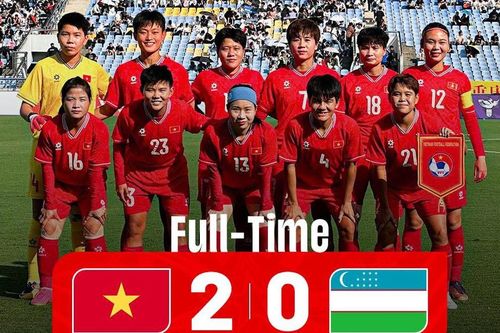 ĐT nữ Việt Nam thắng Uzbekistan 2-0 ở trận mở màn giải giao hữu quốc tế tại Trung Quốc