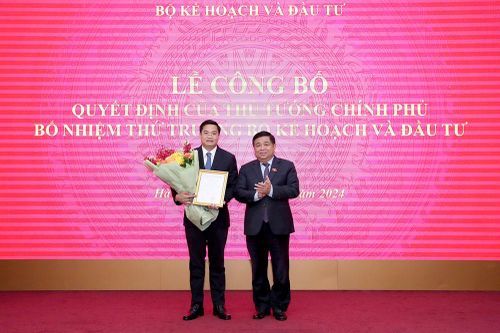 Trao Quyết định bổ nhiệm tân Thứ trưởng
