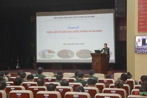 Khai mạc lớp bồi dưỡng kiến thức quốc phòng, an ninh năm 2024