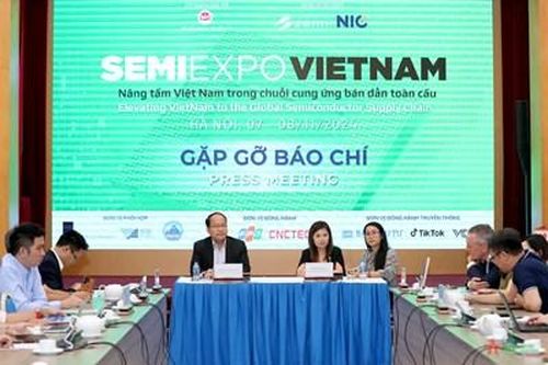 Quy tụ hơn 100 'ông lớn' ngành bán dẫn tại Triển lãm ngành công nghiệp bán dẫn Việt Nam