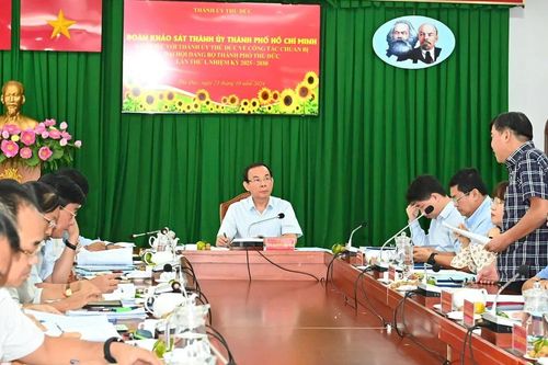TP Thủ Đức đề xuất thêm 1 Phó Bí thư Thành ủy