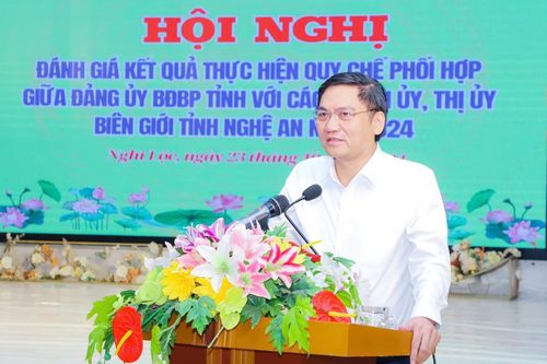 Nghệ An: Phối hợp chặt chẽ lãnh đạo, chỉ đạo thực hiện tốt nhiệm vụ công tác Biên phòng