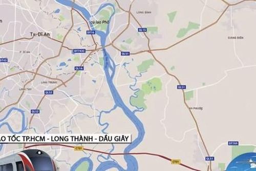 Vị trí 12 nhà ga của tuyến đường sắt Thủ Thiêm – Long Thành trên địa bàn tỉnh Đồng Nai