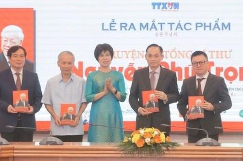 Ra mắt sách 'Truyện về Tổng Bí thư Nguyễn Phú Trọng' của tác giả người Hàn Quốc