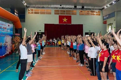 Ban Nữ công, Công đoàn Vietsovpetro tổ chức Hội thi Vui - Khỏe chào mừng Ngày Phụ nữ Việt Nam