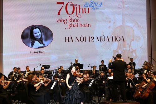 'Hà Nội 12 mùa hoa' rất khác với nghệ sĩ violin hàng đầu và dàn nhạc giao hưởng