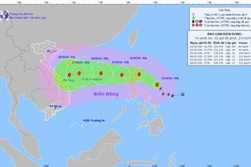 Bão Trami tăng cấp, không khí lạnh tăng cường, Bắc Bộ nhiều nơi trở rét