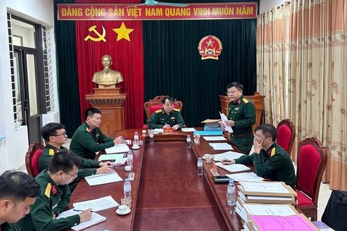 VKSQS Trung ương kiểm tra công tác tại VKSQS khu vực 12