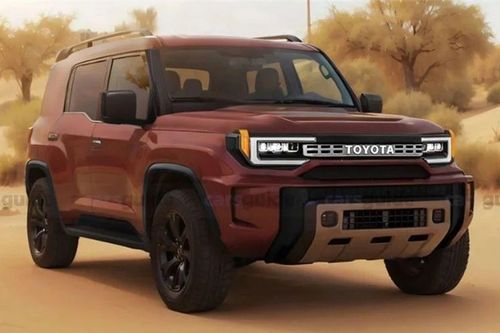 SUV 'đàn em' của Toyota Fortuner đang được phát triển, thiết kế lấy cảm hứng từ Land Cruiser Prado