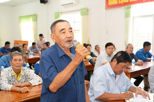 Diễn đàn 'Lắng nghe dân nói' tại xã An Hòa, Bình Hòa và Bình Thạnh