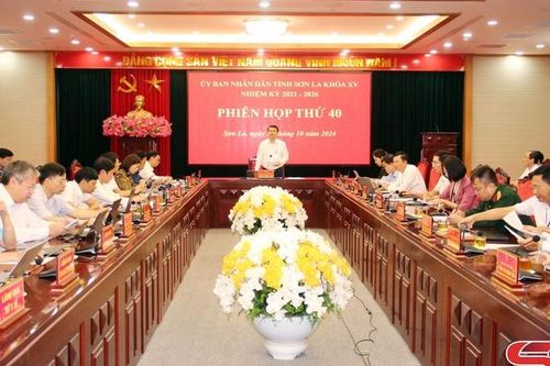 Phiên họp thứ 40, UBND tỉnh khóa XV