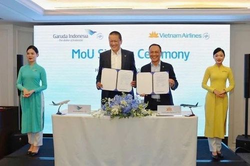 Vietnam Airlines và Garuda Indonesia ký hợp tác chiến lược