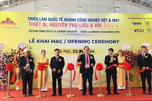 Khai mạc triển lãm quốc tế ngành công nghiệp dệt may năm 2024