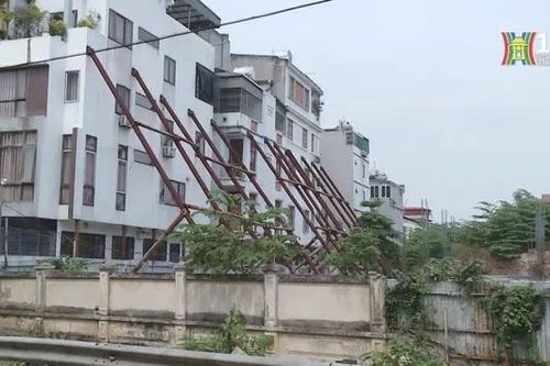 Thi công gây lún, nứt nhà tại quận Nam Từ Liêm