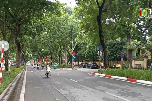Phố Hoàng Diệu ngày thu