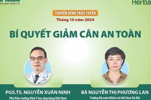 Truyền hình trực tuyến: Bí quyết giảm cân an toàn