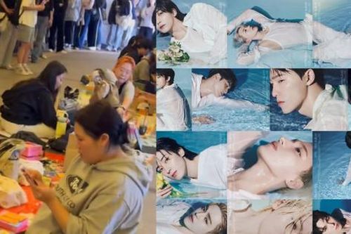 Đổi card kiểu mới như fan SEVENTEEN: Hô biến góc ga tàu thành nơi giao dịch