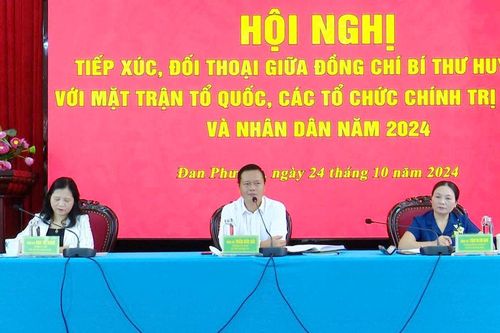 Huyện Đan Phượng: lắng nghe, kịp thời giải quyết kiến nghị của Nhân dân