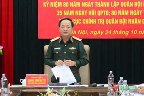 Thượng tướng Trịnh Văn Quyết: Chuẩn bị chu đáo, đúng tầm vóc các hoạt động kỷ niệm