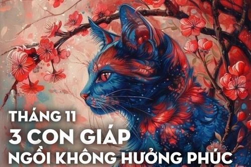 Gặp dữ hóa lành, tháng 11, 3 con giáp này ngồi không hưởng phúc
