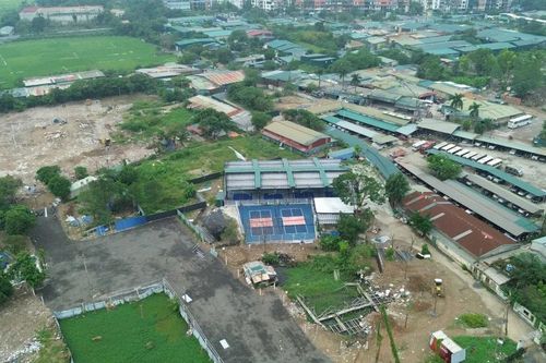 Cận cảnh sân Pickleball 'mọc' trên đất nông nghiệp, dự án bỏ hoang ở Hà Nội