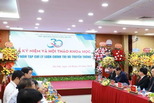Kỷ niệm 30 năm Tạp chí Lý luận Chính trị và Truyền thông