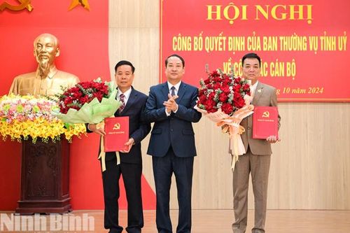 Chủ tịch LĐLĐ Ninh Bình được điều động giữ chức Bí thư Huyện ủy Yên Khánh
