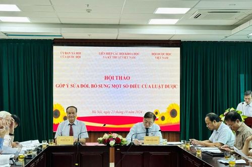 Hội thảo góp ý sửa đổi, bổ sung một số điều của Luật Dược: Đề xuất nghiên cứu mô hình Cơ quan quản lý Thực phẩm - Dược phẩm