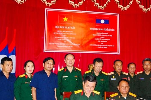 Thừa Thiên Huế và Salanvan (Lào) hội đàm công tác tìm kiếm, quy tập hài cốt liệt sỹ