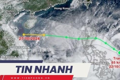 TIN NHANH: Chuyên gia nói về sự dị thường của bão Trà Mi khi vào Biển Đông