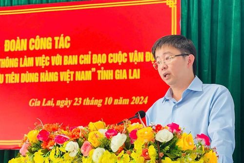 Thứ trưởng Bùi Hoàng Phương: Đẩy mạnh quảng bá hàng Việt trên nền tảng số