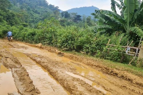 Gian nan đường giao thông thôn bản ở Nga My