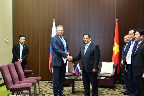 Thủ tướng Phạm Minh Chính tiếp Tổng Giám đốc Công ty Zarubezhneft