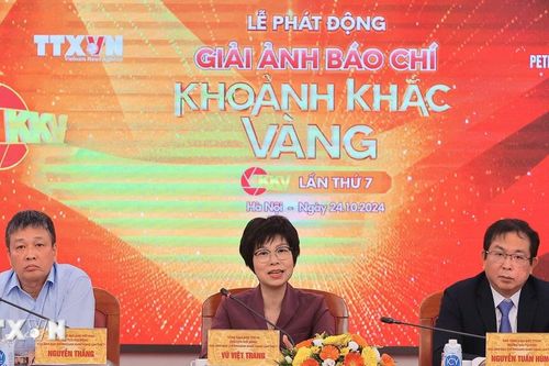 Lễ phát động Giải Ảnh báo chí Khoảnh khắc Vàng lần thứ 7