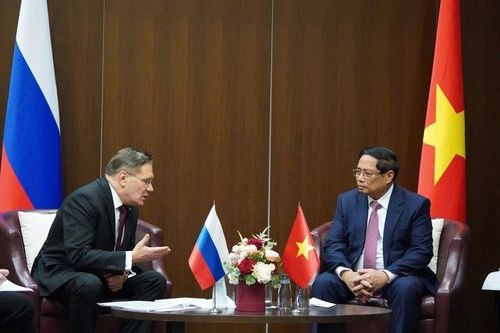 Thủ tướng tiếp lãnh đạo các doanh nghiệp năng lượng hàng đầu của Nga