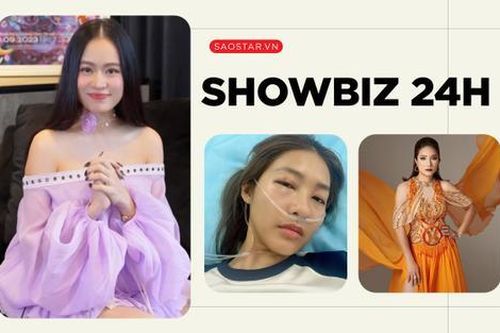 Showbiz 24h: Hoàng Thùy Linh lộ diện sau tin đồn sinh con, Khả Ngân nhập viện