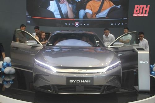 Thêm hai mẫu ô tô điện BYD ra mắt thị trường Thanh Hóa