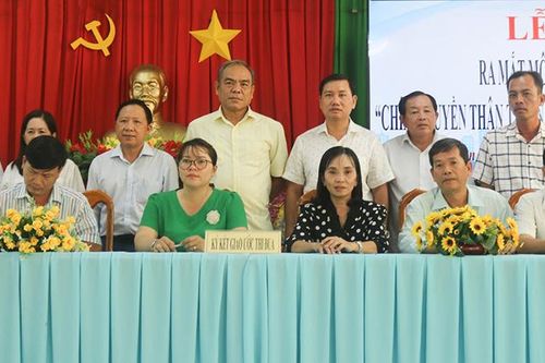 Xã An Hòa ra mắt mô hình 'Chính quyền thân thiện vì Nhân dân phục vụ'