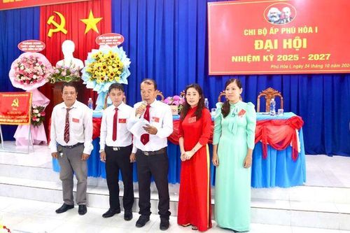 Châu Thành tổ chức đại hội điểm Chi bộ ấp Phú Hòa I