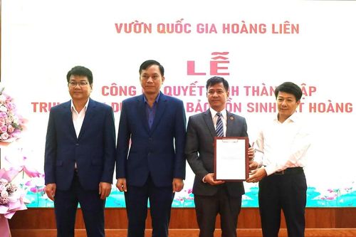 Thành lập Trung tâm Du lịch và Bảo tồn sinh vật Hoàng Liên