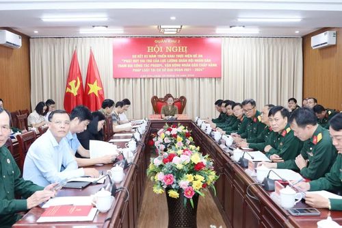 Quân khu 2 sơ kết 3 năm thực hiện Đề án 1371