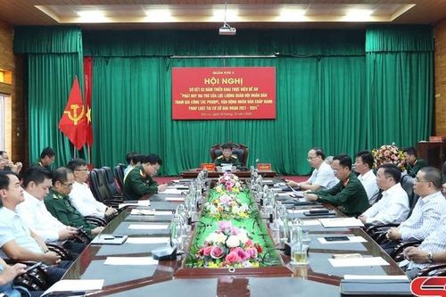 Phát huy vai trò của lực lượng quân đội nhân dân tham gia phổ biến giáo dục pháp luật, vận động nhân dân chấp hành pháp luật tại cơ sở