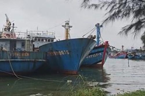 Bắn pháo hiệu kêu gọi tàu thuyền tránh bão