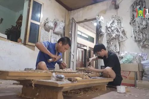 Gìn giữ và phát huy nghề mộc truyền thống Liên Hà