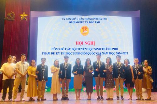 5 học sinh trường Newton vào đội tuyển thi quốc gia của Hà Nội