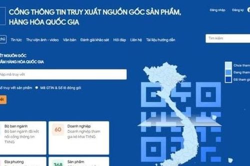 Chính thức vận hành Cổng thông tin truy xuất nguồn gốc quốc gia