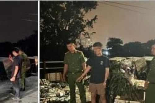 Ngăn chặn nhiều hành vi đổ trộm rác thải tại chợ hoa đêm