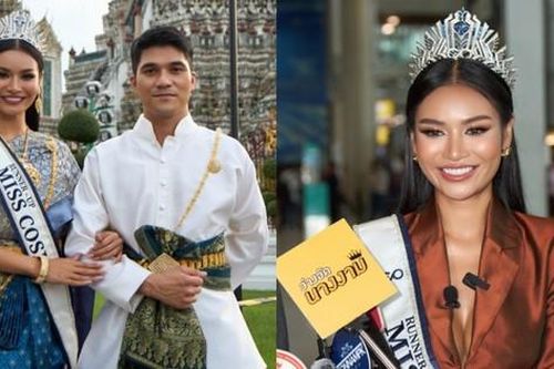Á hậu Miss Cosmo 2024 Mook Tassabut: Mong muốn lan tỏa nụ cười và niềm vui