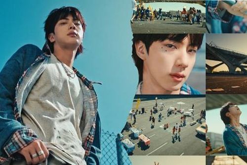 I'll be there: Jin BTS hóa nghệ sĩ đường phố, giữ lời hứa luôn sát cánh bên ARMY